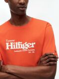 Orange Logo Graphic Jersey T-Shirt  Men