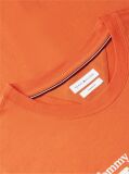 Orange Logo Graphic Jersey T-Shirt  Men