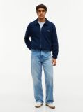 Blue Whiskered Relaxed Jeans  Men
