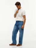 Blue Faded Loose Jeans  Men