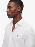 White Slim Cotton Shirt  Men