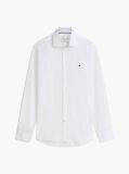 White Slim Cotton Shirt  Men