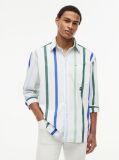Multi Oversized Fit Crest Poplin Shirt  Men