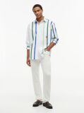 Multi Oversized Fit Crest Poplin Shirt  Men