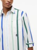 Multi Oversized Fit Crest Poplin Shirt  Men