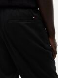 Black Dover Elasticated Regular Twill Chinos  Men