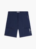 Blue Relaxed 9.5" Inseam Regatta Cargo Bermuda Shorts  Men