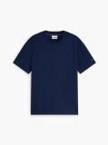 Blue Chain-Stitch Graphic Jersey T-Shirt  Men