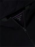 Μαύρο Performance Άνετο Fleece Hoody Με Φερμουάρ  Άνδρες