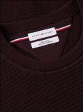 Brown Textured Crew Neck Jumper With Cashmere  Men