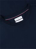 Μπλε T-Shirt Με Κλασική Λαιμόκοψη Και Πίσω Σχέδιο  Άνδρες