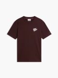 Brown Back Graphic Crew Neck T-Shirt  Men