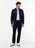 Μπλε Performance Bomber Τζάκετ Με Intechno Πλέξη  Άνδρες