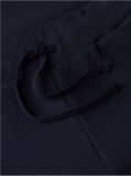 Blue Logo Embroidery Fleece Drawstring Joggers  Men