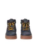 Blue Toggle Cord Ancle Boots  Boys