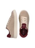 Multi Contrast Heel Lace Up Sneakers  Girls