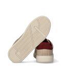 Multi Contrast Heel Lace Up Sneakers  Girls