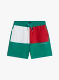 Multi Classic Colour-Blocked Mid Length Swim Shorts  Boys