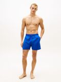 Blue Essential Mid Length Swim Shorts  Men
