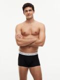 Black 3-Pack Signature Waistband Low Rise Trunks  Men