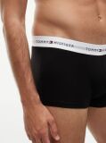 Black 3-Pack Signature Waistband Low Rise Trunks  Men