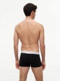 Black 3-Pack Signature Waistband Low Rise Trunks  Men
