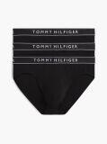 Black 3-Pack Essential Logo Waistband Briefs  Men