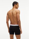 Black 3-Pack Global Stripe Waistband Boxer Briefs  Men