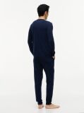 Blue Everyday Luxe Pyjama Set  Men