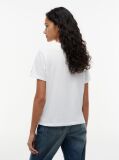 White Logo Crew Neck T-Shirt  Women