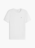 Beige Flag Embroidery Ribbed Slim T-Shirt  Women