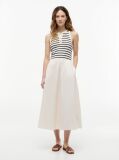 Multi Gold-Tone Button Sleeveless Maxi Dress  Women