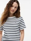 Multi Boxy T-Shirt Με Πλέξη Interlock  Γυναίκες