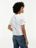 Multi Boxy T-Shirt Με Πλέξη Interlock  Γυναίκες