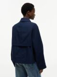 Blue Water Repellent Short Jacket  Women