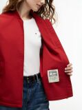 Blue Logo Appliqué Twill Bomber Jacket  Women