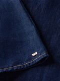 Μπλε Πουκάμισο Denim Με Μανίκι Cap Σε Κανονική Γραμμή  Γυναίκες