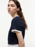 Μπλε T-Shirt Με Λογότυπο  Γυναίκες