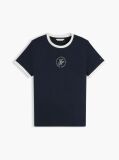 Μπλε T-Shirt Με Λογότυπο  Γυναίκες