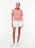 Multi Regular Fit Gold-Tone Button Polo Shirt  Women
