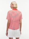 Multi Regular Fit Gold-Tone Button Polo Shirt  Women