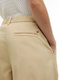 Beige Washed Barrel Leg Chinos  Women