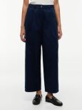 Μπλε Παντελόνι Chinos Σε Barrel Γραμμή Με Washed Εφέ  Γυναίκες