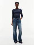 Multi Premium Knit Boat Neck Jumper  Women