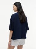 Μπλε T-Shirt Oversized Σε Άνετη Γραμμή  Γυναίκες