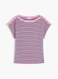 Multi T-Shirt Με Χρυσά Κουμπιά Και Ανοιχτή Λαιμόκοψη  Γυναίκες