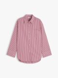 Multi Πουκάμισο Από Ποπλίνα Oversized Με Σημαία  Γυναίκες
