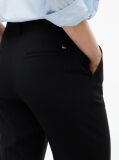 Black Travel Slim Straight Leg Trousers  Women