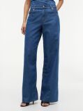 Blue 70s High Rise Wide Leg Jeans  Women