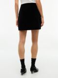 Black Festive Velvet Mini Skirt  Women